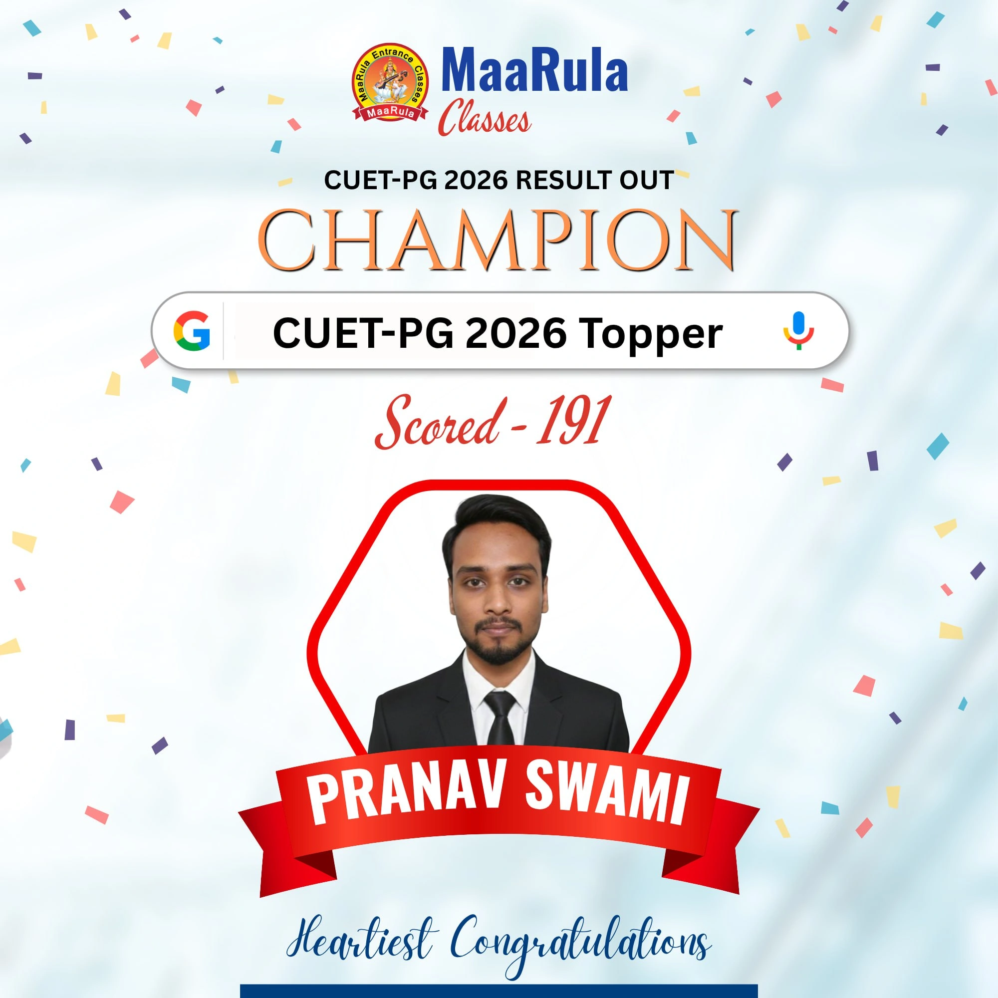 Cuet Pg Topper 23